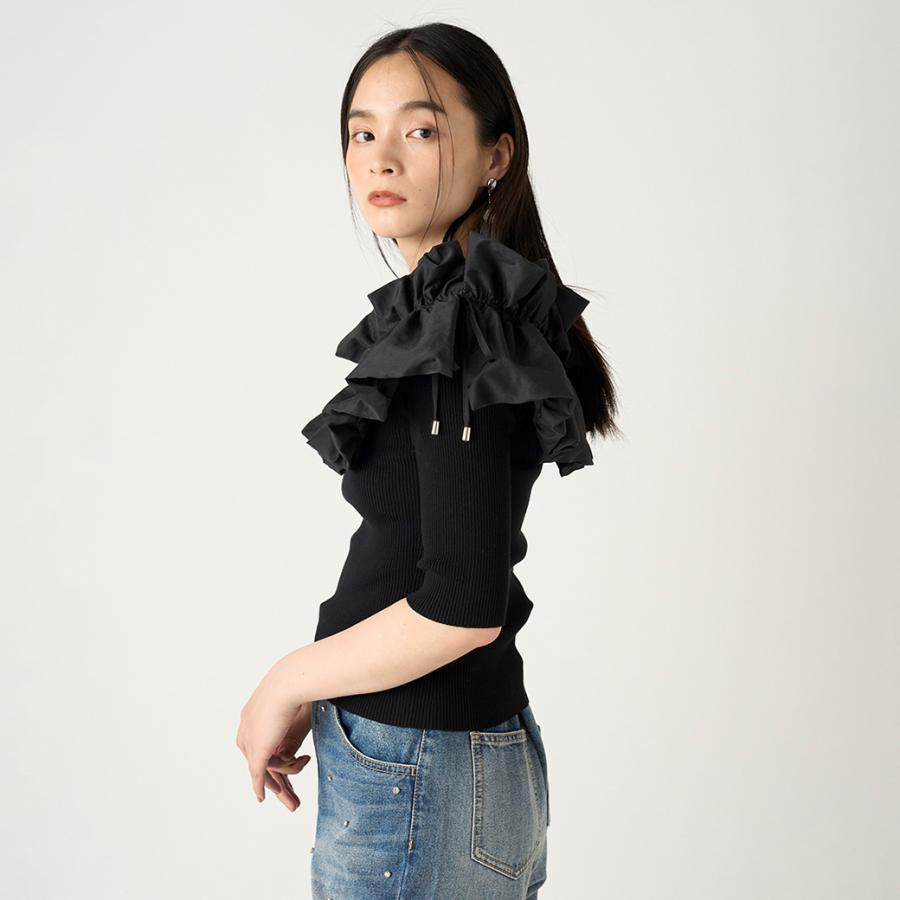 FRAY I.D SALE40%OFF ツイストカラーコンビオフショルプル