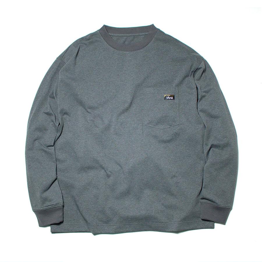 NANGA ナンガ LIVE THE LIFE LONG SLEEVE TEE リブザライフ