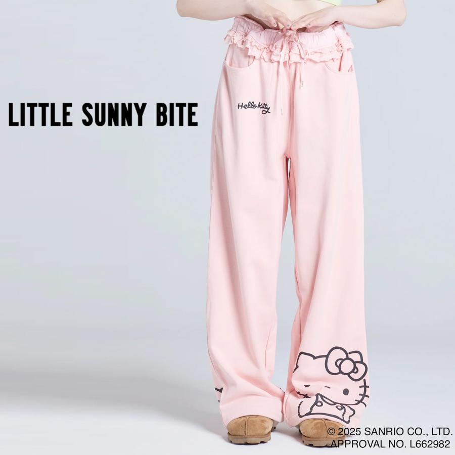 hello kitty x little sunny bite sweat pants ハローキティ×リトル
