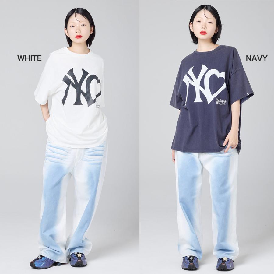 リトルサニーバイト NY logo big tee NYロゴ入りビッグTシャツ lsb
