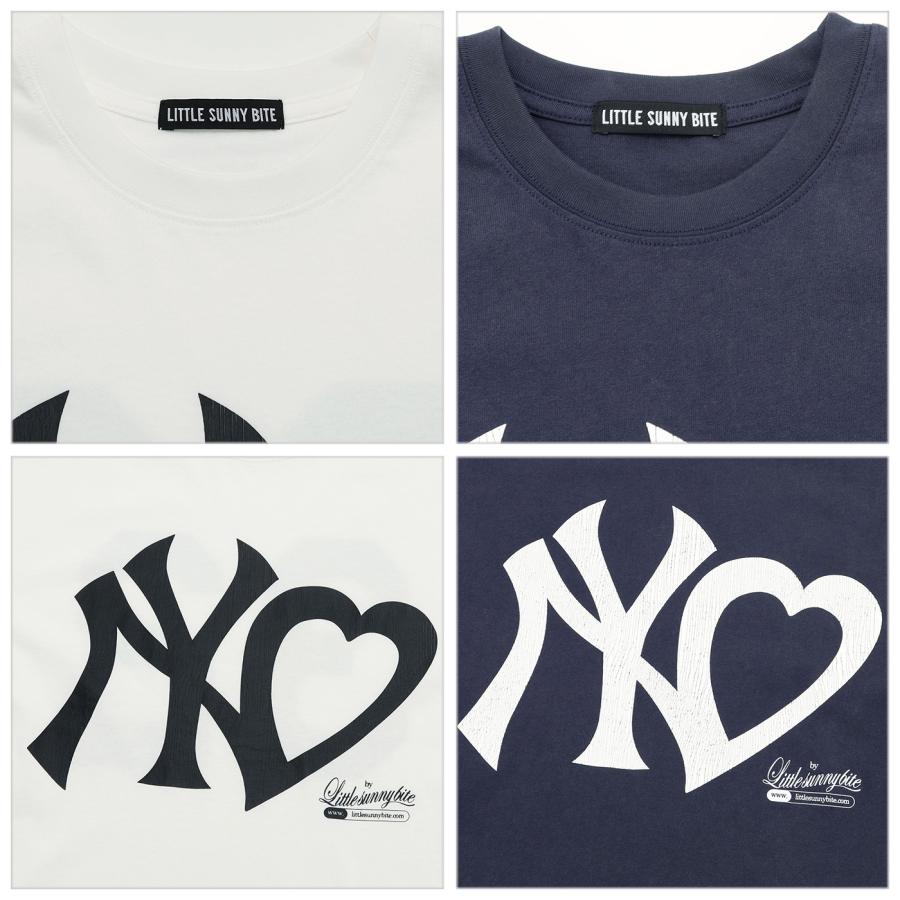 リトルサニーバイト NY logo big tee NYロゴ入りビッグTシャツ lsb