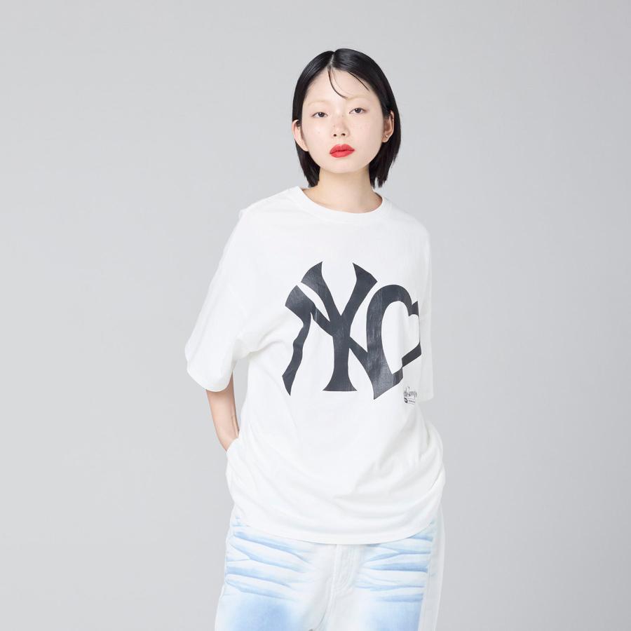 リトルサニーバイト NY logo big tee NYロゴ入りビッグTシャツ lsb
