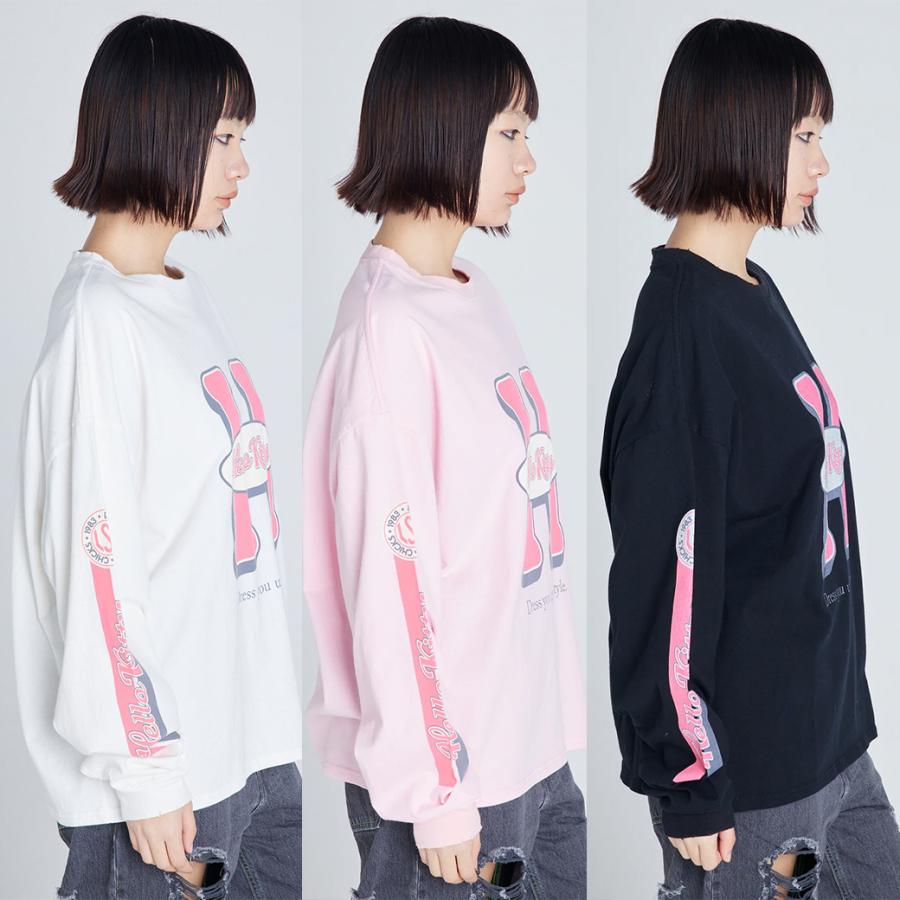 little sunny bite HELLO KITTY x long tee lsb-ltop-026a