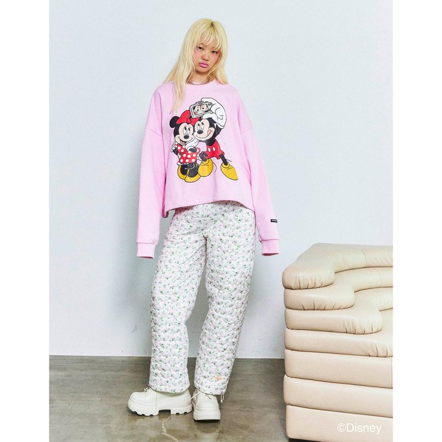 リトルサニーバイト little sunny bite micky & minnie selfie sweat