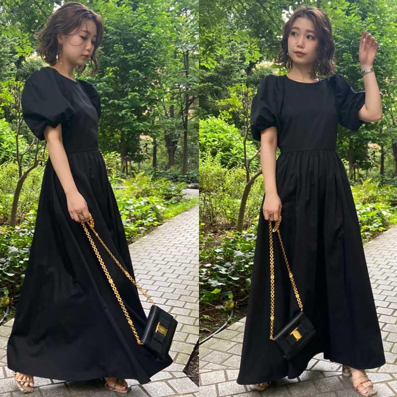 Sale50 Off Lily Brown リリーブラウン 通販 ボリュームパフワンピース Lwfo3037 レディース ロング ドレス Lwfo3037 セレクトショップムー 通販 Yahoo ショッピング