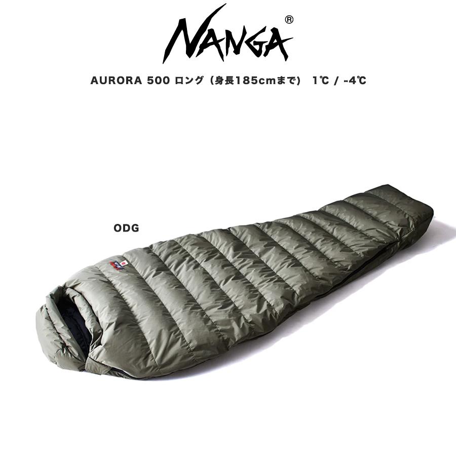 人気ショップが最安値挑戦 Nanga ナンガ シュラフ Aurora 500std ロングサイズ 650fp Odグリーン色 男性用サイズ約185cmまで オーロラ500 総重量1 5g マミー型 寝袋 キャンプ 車中泊 最終値下げ Riccardotramma Com