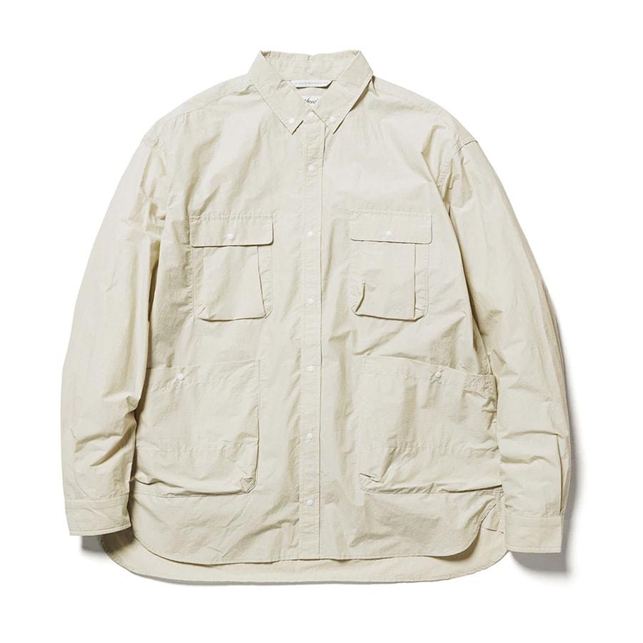 NANGA ナンガ C/N RIPSTOP CAMP SHIRT コットンナイロンリップストップキャンプシャツ メンズ 軽アウター アウターシャツ｜selectshopmu｜10