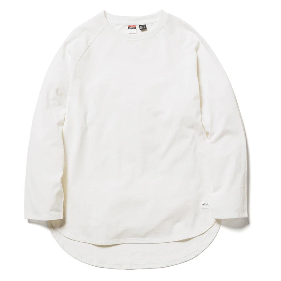 NANGA（ナンガ） ECO HYBRID RAGLAN SLEEVE TUNIC TEE エコ