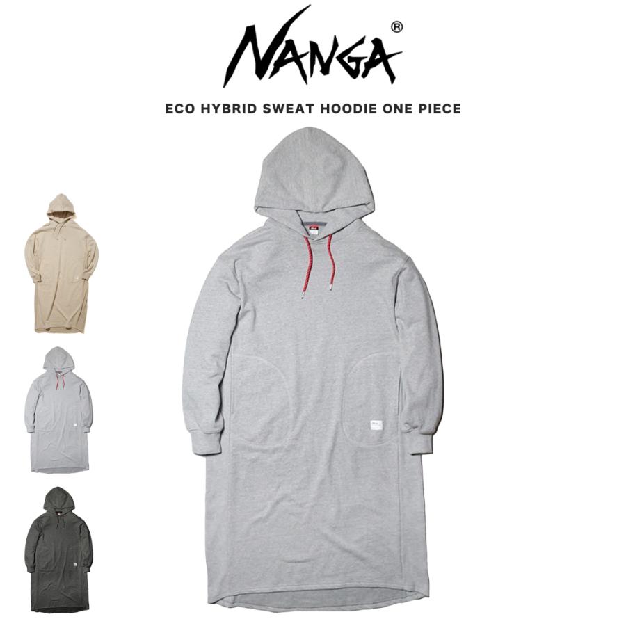 NANGA（ナンガ） ECO HYBRID SWEAT HOODIE ONE PIECE (WOMEN'S) エコ