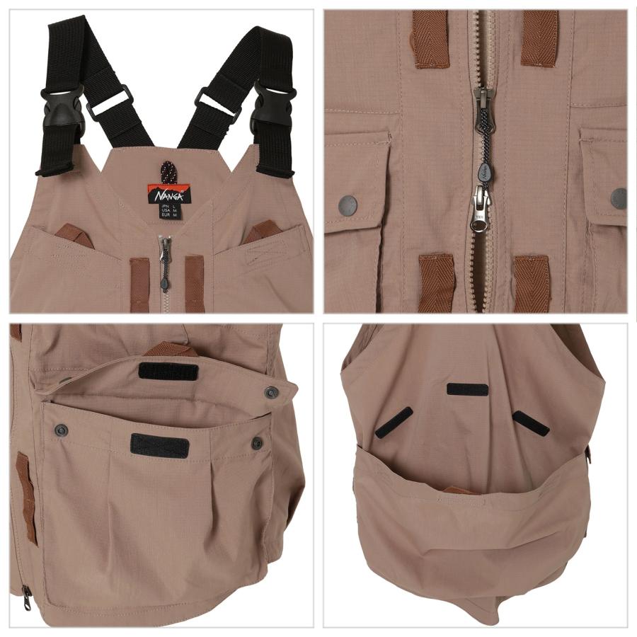 NANGA（ナンガ） HINOC RIPSTOP UT VEST ヒノックリップストップ