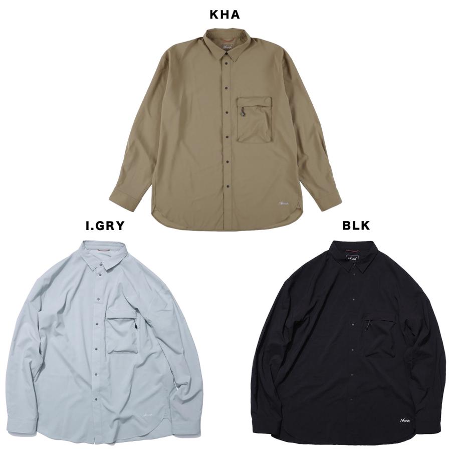NANGA（ナンガ） PLC EXCURSION SHIRT(MEN) PLC エクスカーション