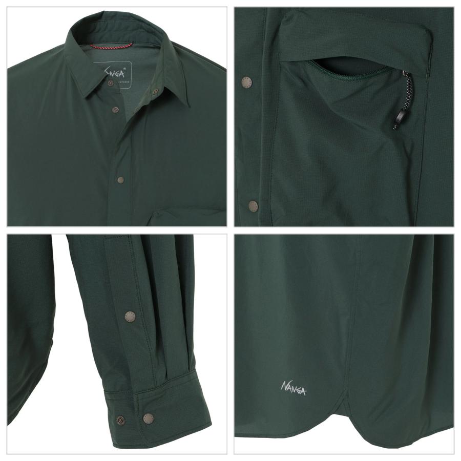 NANGA（ナンガ） PLC EXCURSION SHIRT(MEN) PLC エクスカーション