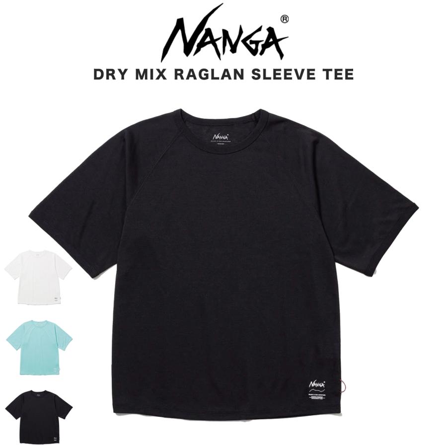 NANGA（ナンガ） DRY MIX RAGLAN SLEEVE TEE ドライミックス ラグラン