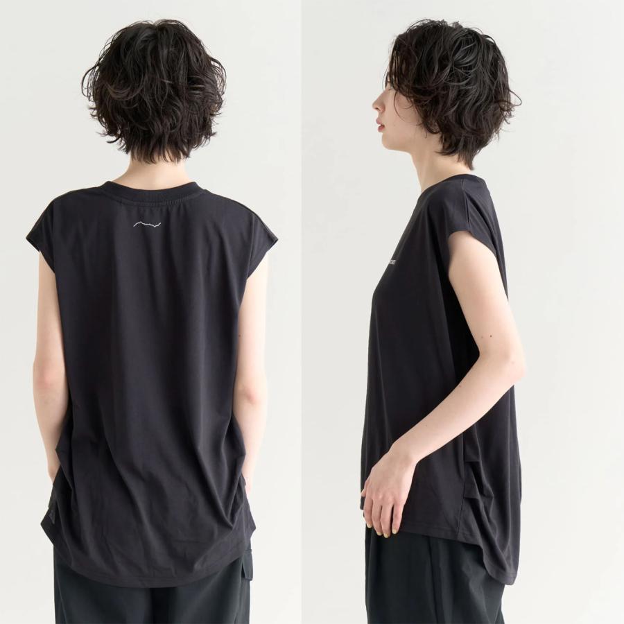 NANGA（ナンガ） DRY MIX TAGLINE F/S TEE W ドライミックス タグ