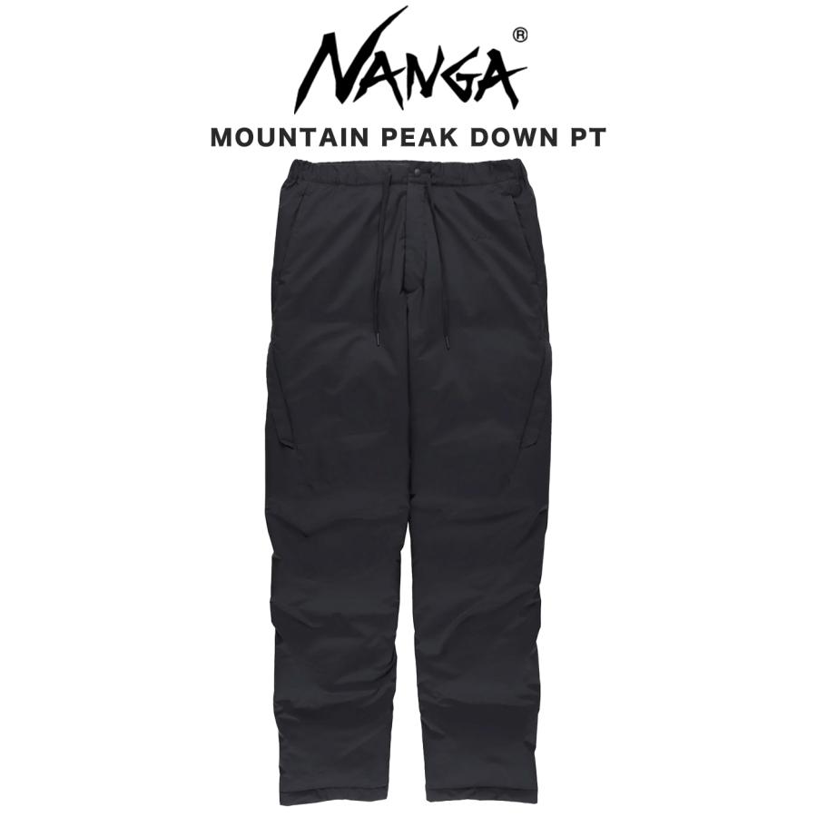 NANGA ナンガ MOUNTAIN PEAK DOWN PANTS マウンテンピーク ダウンパンツ(メンズ) n2530-0g087d 900FP 登山 山小屋 アウトドア テント泊 冬キャンプ 雪かき NANGA（ナンガ） MOUNTAIN PEAK DOWN PANTS マウンテンピーク ダウン