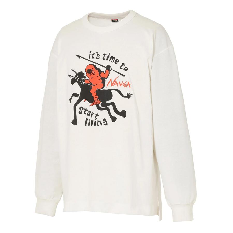アウトドア寝具 NANGAxLIBERAIDERS ECO HYBRID L/S TEE エコハイブリッド ロングスリーブ Tシャツ / 3SLB – NANGA