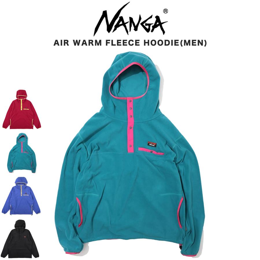 NANGA（ナンガ） AIR WARM FLEECE HOODIE(MEN) エアウォーム フリース