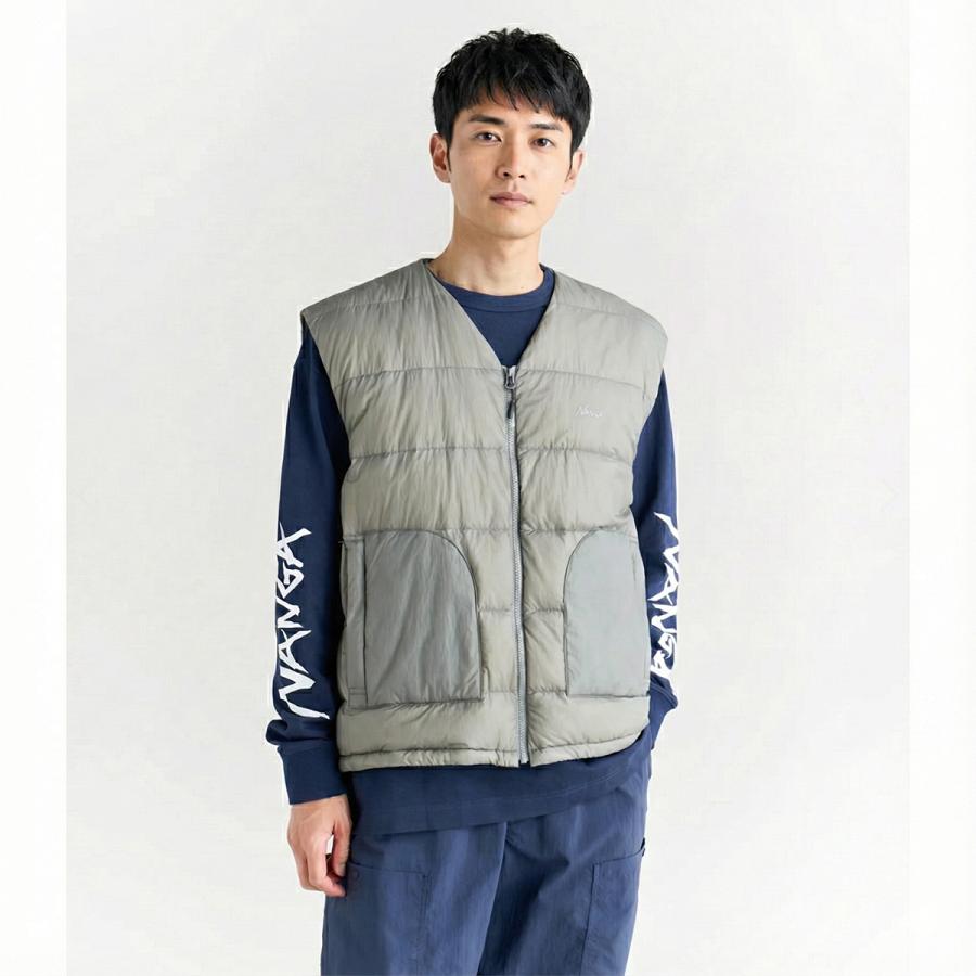 NANGA（ナンガ） SHEER DOWN VEST(MEN) シアーダウンベスト アウトドア