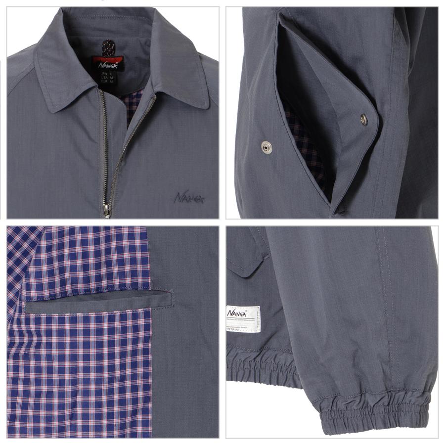 NANGA（ナンガ） HINOC RIPSTOP ZIP BLOUSON ヒノックリップストップ