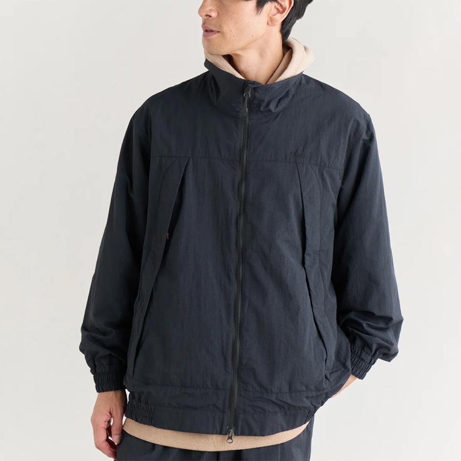 ナンガ NYLON TUSSER TRACK JACKET ナイロンタッサー トラックジャケット n2600-1a131a アウトドアウェアー アウター 軽量 キャンプ 撥水加工 NANGAの画像