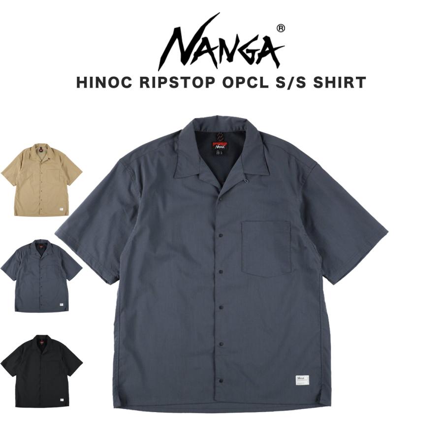 NANGA（ナンガ） SALE30%OFF NANGA HINOC RIPSTOP OPCL S/S SHIRT ヒ
