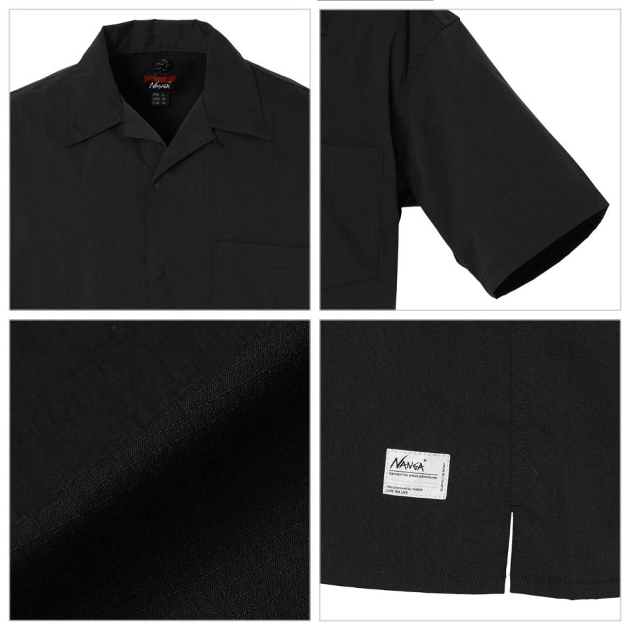 NANGA（ナンガ） SALE30%OFF NANGA HINOC RIPSTOP OPCL S/S SHIRT ヒ