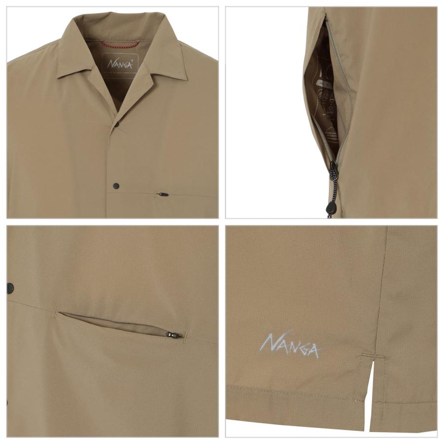 NANGA ナンガ PLC EXCURSION S/S SHIRT(MEN) PLC エクスカーション ショートスリーブ シャツ n2610-1j120a メンズ UVカットの画像
