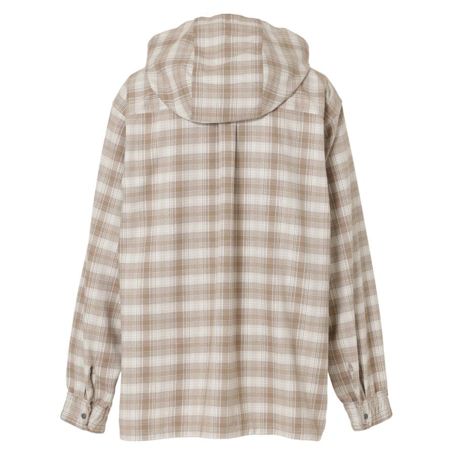NANGA（ナンガ） GRID TARTAN FIELD HOOD SHIRT グリッドタータン