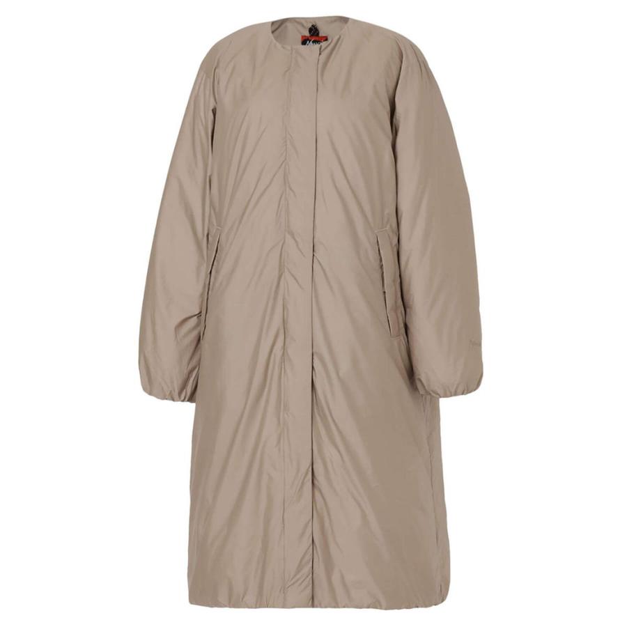 NANGA（ナンガ） レディース NO COLLAR DOWN COAT ノーカラーダウン