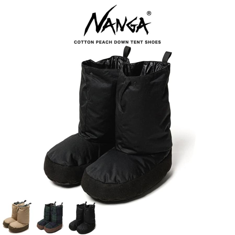 NANGA（ナンガ） COTTON PEACH DOWN TENT SHOES コットンピーチダウン