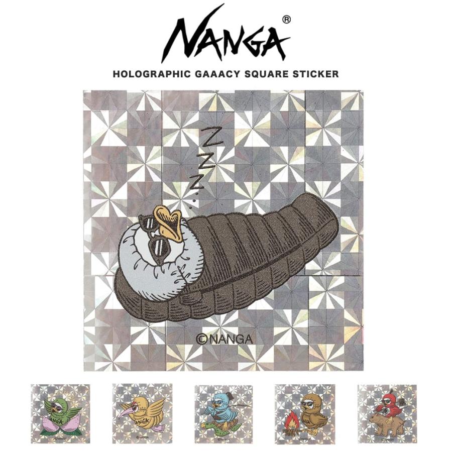 NANGA HOLOGRAPHIC GAAACY SQUARE STICKER / ホログラフィック NANGA HOLOGRAPHIC GAAACY SQUARE STICKER / ホログラフィック