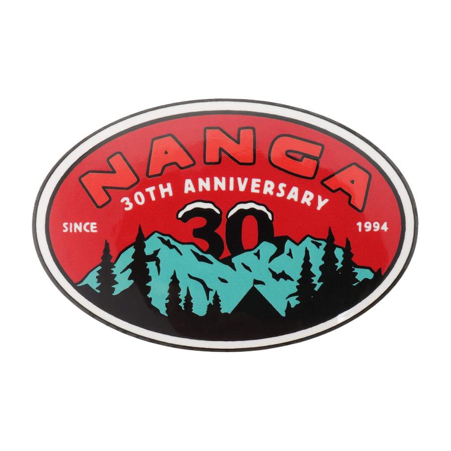 NANGA（ナンガ） NANGA 30TH ANNIVERSARY STICKER OVAL アウトドア