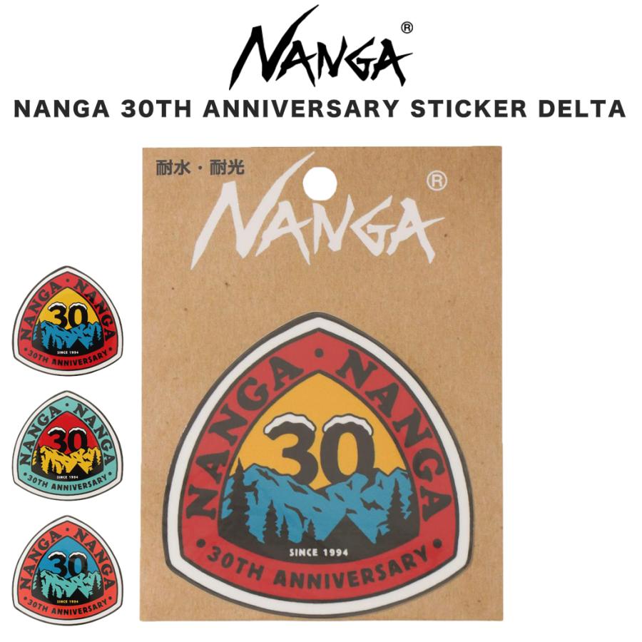 NANGA（ナンガ） NANGA 30TH ANNIVERSARY STICKER DELTA 30th