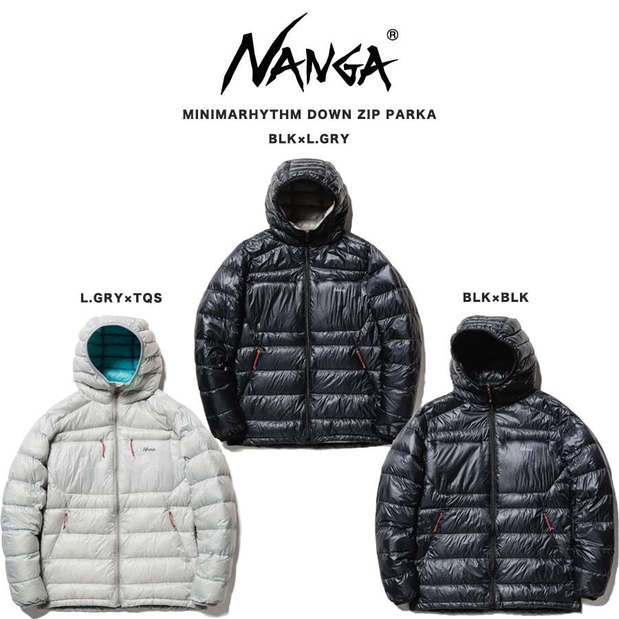 NANGA ナンガ MINIMARHYTHM DOWN ZIP HOODIE(MEN) ミニマリスム NANGA ナンガ MINIMARHYTHM DOWN ZIP HOODIE(MEN) ミニマリスム