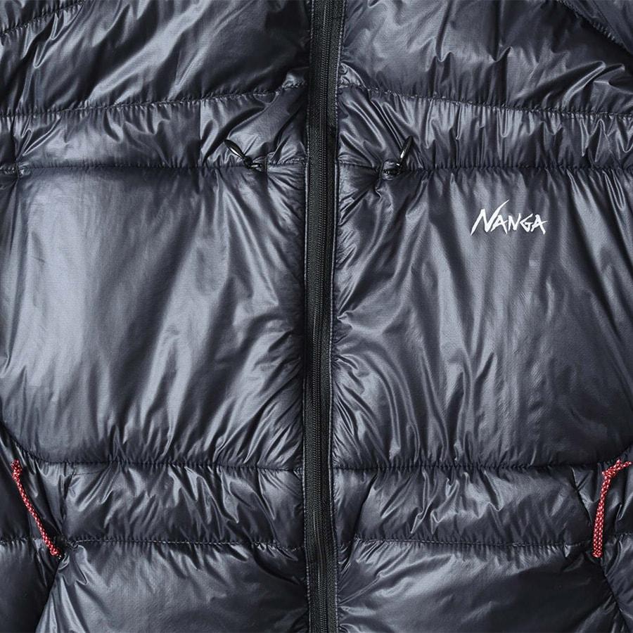 NANGA ナンガ MINIMARHYTHM DOWN ZIP HOODIE(MEN) ミニマリスムダウンジップフーディー nd2241-1a033 超撥水加工の画像