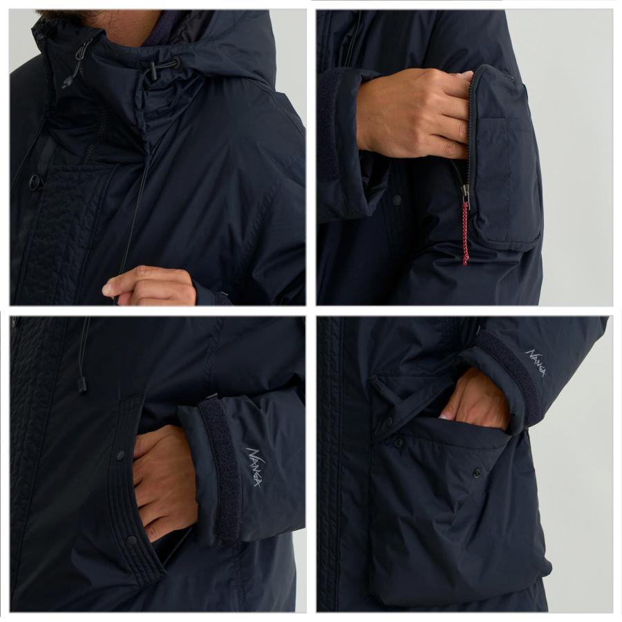 ジャケット・アウター na.e Cashmere Half Coat NANGA ナンガ AURORA TEX DOWN FIELD HALF COAT(MEN) オーロラ