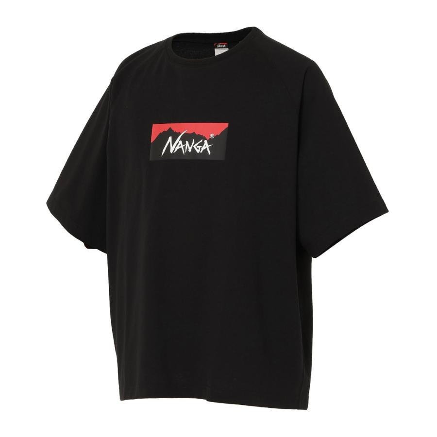 NANGA（ナンガ） ECO HYBRID BOX LOGO LOOSE FIT TEE(UNISEX) エコ