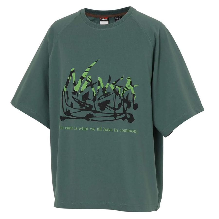 NANGA ナンガ ECO HYBRID DRIPPING FOREST LOOSE FIT TEE / エコ
