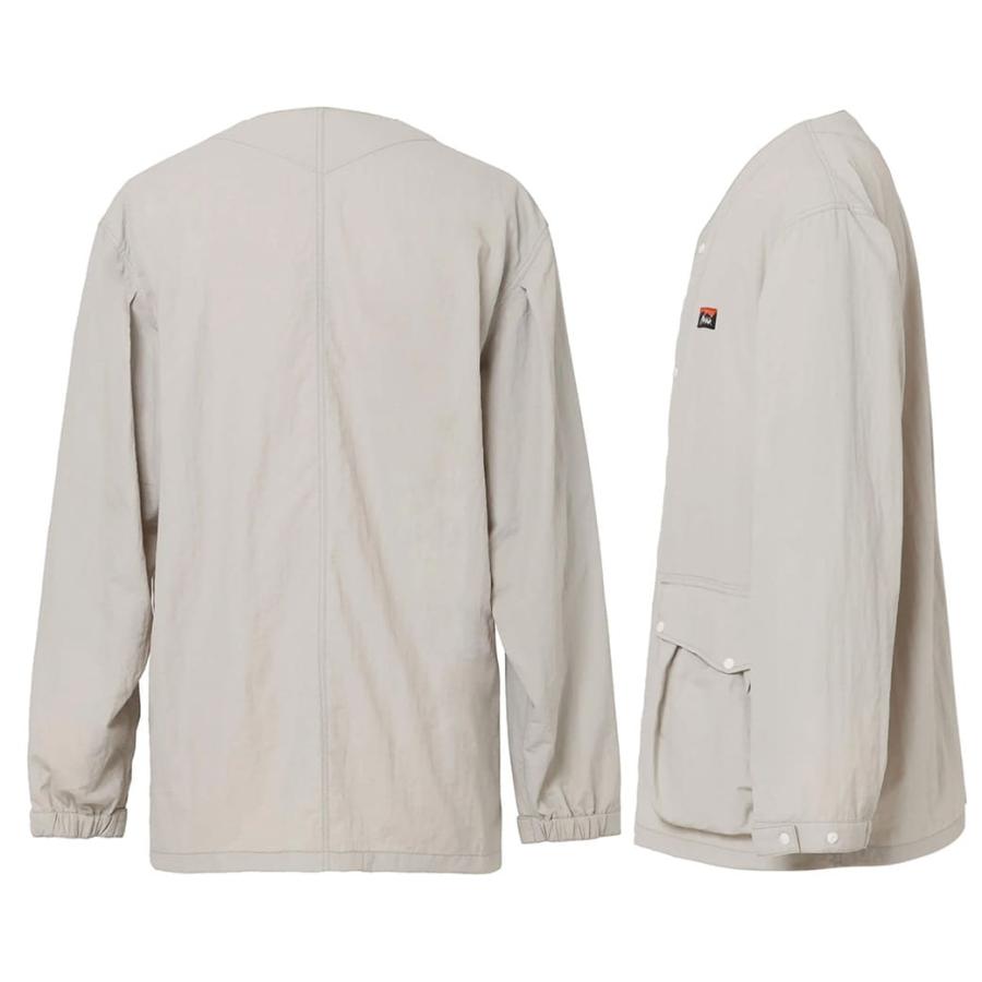 NANGA ナンガ NYLON TUSSER NO COLLAR JACKET ナイロンタッサー NANGA ナンガ NYLON TUSSER NO COLLAR JACKET ナイロンタッサー