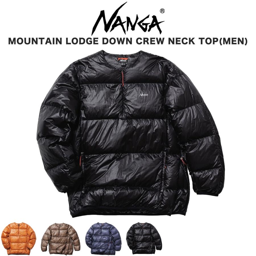 NANGA（ナンガ） MOUNTAIN LODGE DOWN CREW NECK TOP(MEN) マウンテン