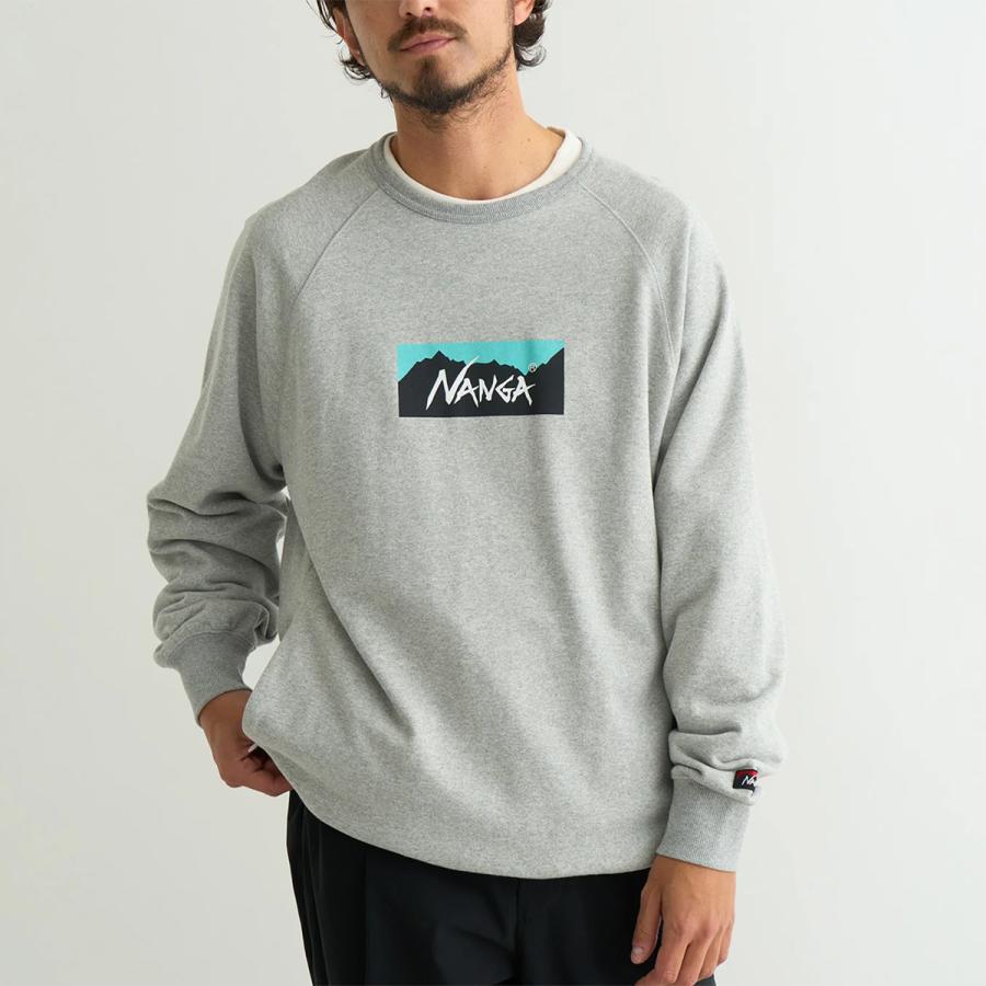 NANGA（ナンガ） 通販 ECO HYBRID BOX LOGO SWEATSHIRT(UNISEX)/エコ