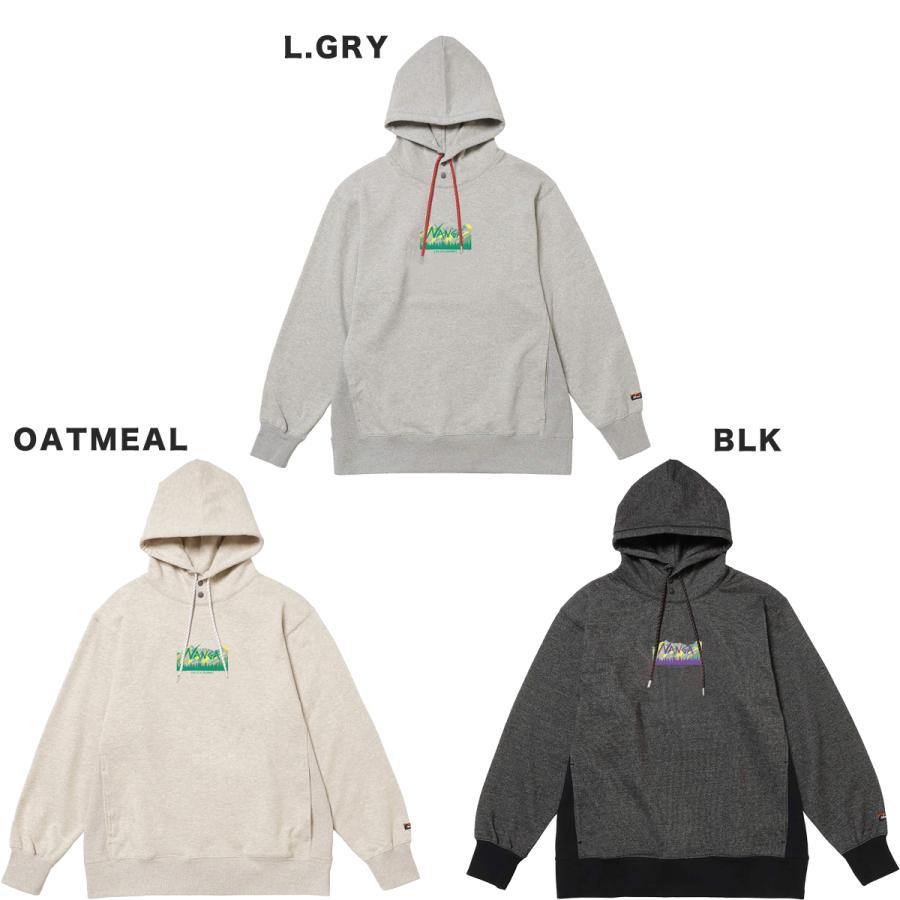 NANGA LIFE IS A JOURNEY MT.BOX LOGO SWEAT HOODIE(UNISEX