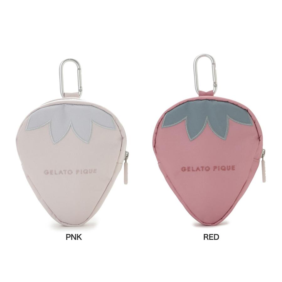 gelato pique（ジェラートピケ） CAT&DOG ストロベリーマナーポーチ