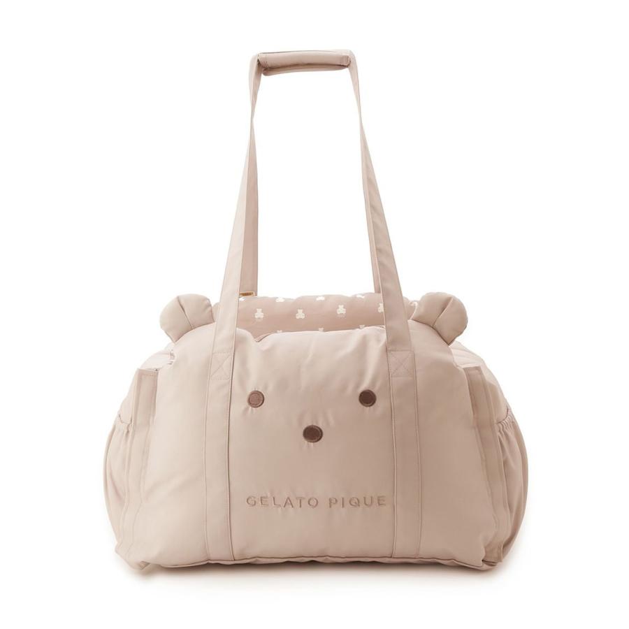 ハ*ム様 【新品】gelato pique ベアモチーフドライブベッド BEG gelato pique（ジェラートピケ） CAT&DOG ベアモチーフドライブベッド