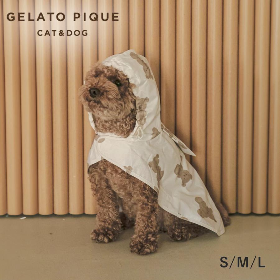 gelato pique（ジェラートピケ） CAT&DOG レインポンチョ pagg242573