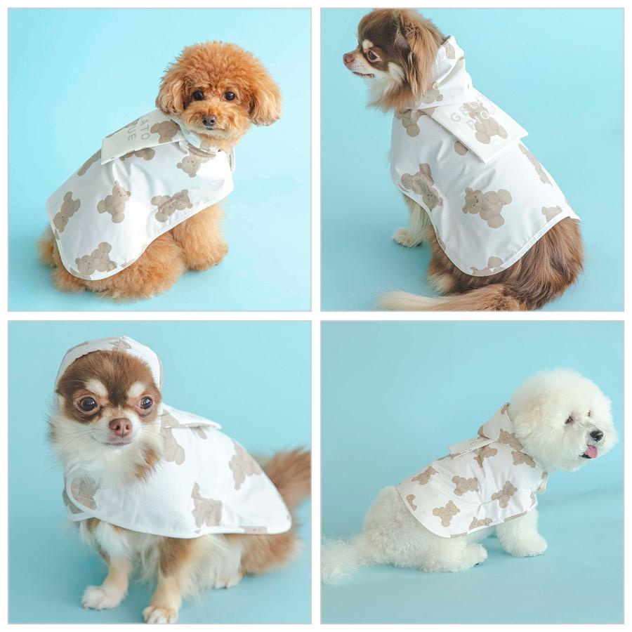 gelato pique（ジェラートピケ） CAT&DOG レインポンチョ pagg242573