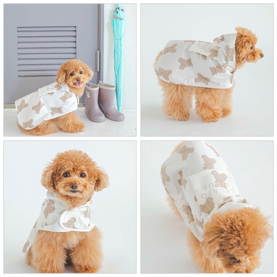 gelato pique（ジェラートピケ） CAT&DOG レインポンチョ pagg242573