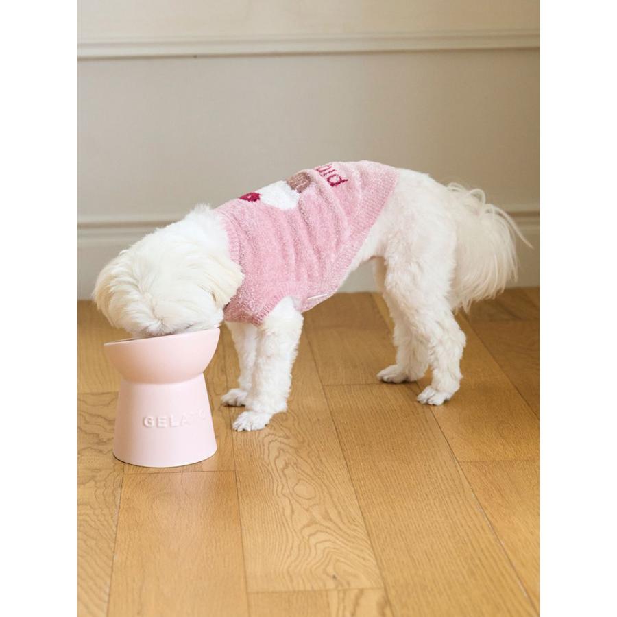 gelato pique（ジェラートピケ） CAT＆DOG ハイスタンドフードボウル