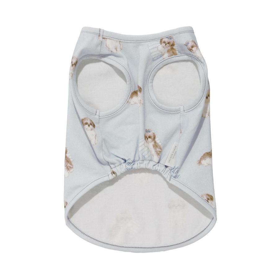 gelato pique（ジェラートピケ） CAT&DOG シーズー柄プルオーバー