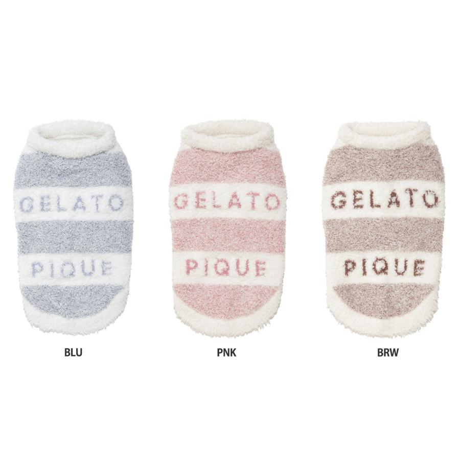 gelato pique（ジェラートピケ） CAT&DOG ジェラートメランジ2ボーダー